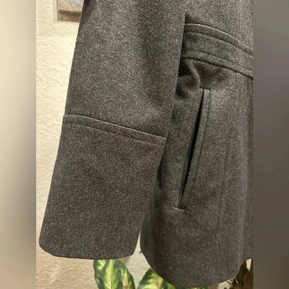 Michael Kors gray wool blend jacket/coat women’s size XL - Picture 10 of 16
